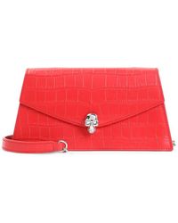 McQueen - Mini Borsa Con Teschio - Lyst
