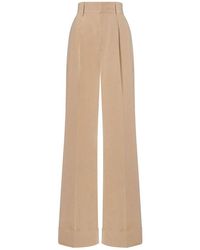Philosophy Di Lorenzo Serafini - High-Waisted Tailored Trousers With Wide Legs - Lyst