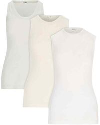 Jil Sander - Set 3 Tank Top - Lyst