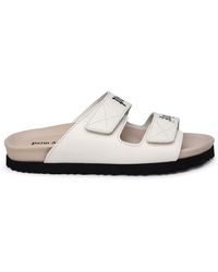 Palm Angels - Leather Slipper - Lyst