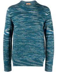 Missoni - Intarsia-Knit Cashmere Jumper, Striped - Lyst
