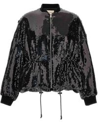 Alexandre Vauthier - Sequin Bomber Jacket - Lyst