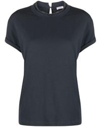 Brunello Cucinelli - Crew-Neck T-Shirt - Lyst