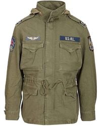 Polo Ralph Lauren - The Iconic Military Jacket With Logo - Lyst