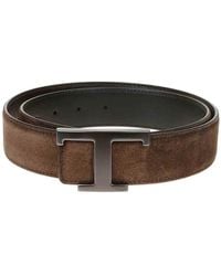 Tod's - Tods Leather Belt - Lyst