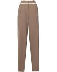 Nensi Dojaka - Tailored Wide-Leg Trousers - Lyst
