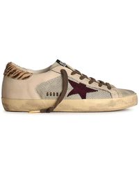 Golden Goose - Ivory Leather Sneakers - Lyst