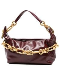 Balmain - Sync Medium Leather Shoulder Bag - Lyst