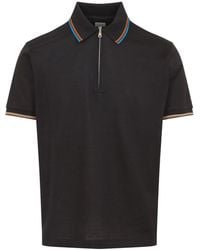 Paul Smith - Str Detail Polo Shirt - Lyst