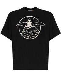 Moncler Genius - T-Shirt With Logo Pattern - Lyst