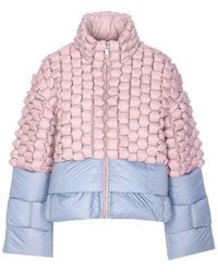 RAXXY - Pattern Down Jacket - Lyst