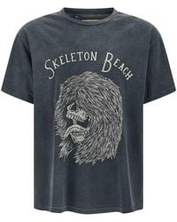 GALLERY DEPT. - 'Skeleton Beach Grit' T-Shirt - Lyst