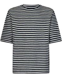 Jil Sander - Oversized Short-sleeved T-shirt Navy - Lyst