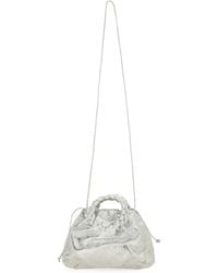 Hereu - Bombon Crinkled Metallic Bag - Lyst