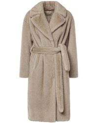 Herno - Soft Faux Fur Coat - Lyst