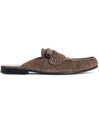 Marni - Suede Sabots - Lyst