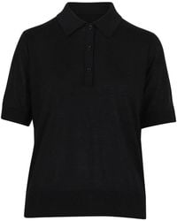 Loulou de Saison - Cashmere Polo Shirt - Lyst