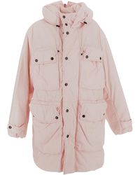 Dries Van Noten - Pink Jacket With Oversize Fit - Lyst