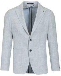 Tagliatore - Monte Carlo Blazer Herringbone - Lyst