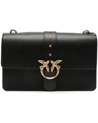 Pinko - Leather Love One Classic Handbag - Lyst