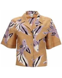 Paul Smith - Cotton And Silk Shirt - Lyst