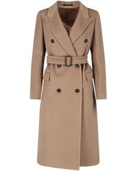 Tagliatore - Jole Double Breasted Coat - Lyst