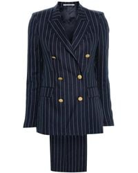 Tagliatore - Linen Double-breasted Jacket - Lyst
