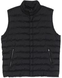 Herno - Recycled Nylon Microfibre Padded Vest - Lyst