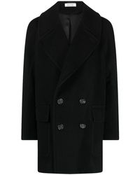 Alexander McQueen - Double-breasted Cashmere Coat - Lyst