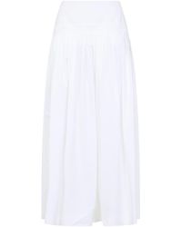 Lanvin - Basque Midi Skirt - Lyst