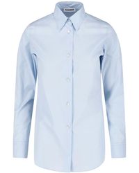 Jil Sander - Cotton Poplin Shirt - Lyst