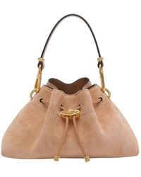 Jimmy Choo - Toffee Small Cinch Shoulder Bag - Lyst