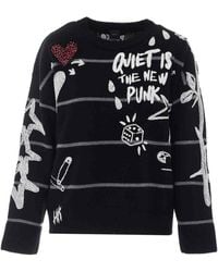 Pinko - Rundhalspullover - Lyst