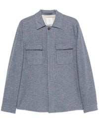 Eleventy - Over Shirt Jacket Denim - Lyst