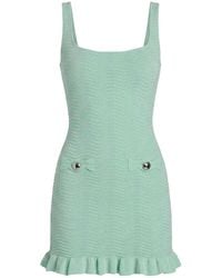 retroféte - Dress Made Of Metallic Knit Fabric - Lyst