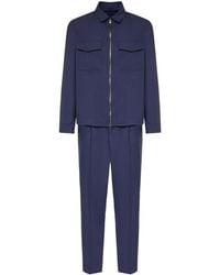 Santaniello - Wool Blend Coordinated Suit - Lyst