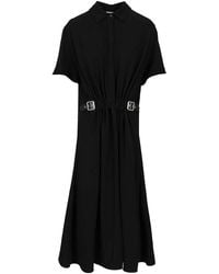Loewe - Stretch Viscose Dress - Lyst