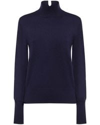 Pinko - Wool And Cashmere Turtleneck Sweater - Lyst