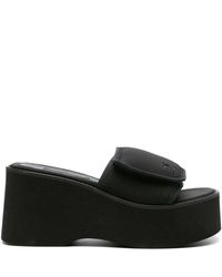 Courreges - Stretch Polyester Blend Scusa Wave Slippers - Lyst