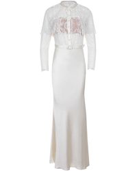 Self-Portrait - Dress Made Of A Polyester Blend - Lyst