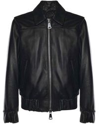 Giuliano Galiano - Go Hard Nappa Leather Jacket - Lyst
