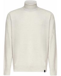 Fay - Wool Turtleneck Sweater - Lyst
