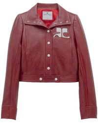 Courreges - Reedition" Vinyl Jacket - Lyst