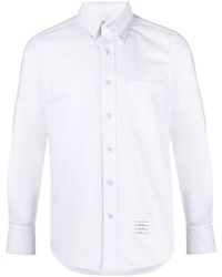 Thom Browne - Armband-Detail Cotton Shirt - Lyst