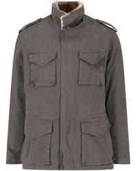 Drumohr - Cotton Jacket - Lyst