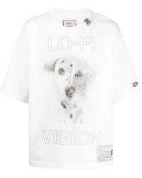Maison Mihara Yasuhiro - Dog Printed T-shirt - Lyst