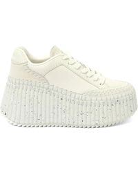 Chloé - Nama Platform Sneakers - Lyst