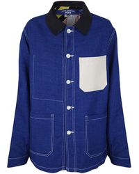 Junya Watanabe - Shirt Style Botton Down Jacket - Lyst