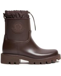 Moncler - Kickstream Waterproof Rubber Ankle Boots - Lyst