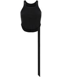 Rick Owens - Basic Tank Cropped - Lyst